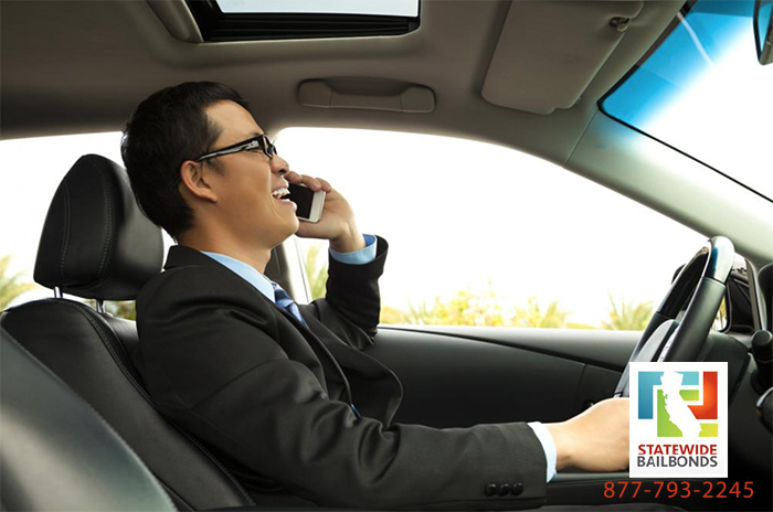 talking on the phone while driving